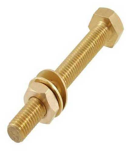 Brass Bolt With Polished