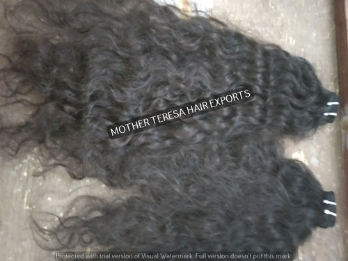 Natural Weft Virgin Human Hair Extensions