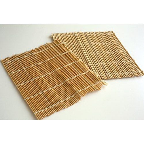 Square Shape Floor Bamboo Mats