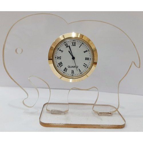 Various Colors Acrylic Table Watch For Gift