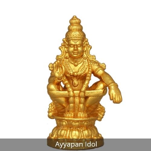 Brass Ayyapan Idol 0.12 Kg