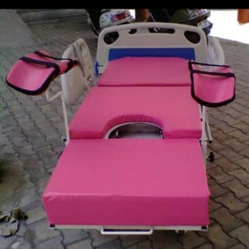 Pink Electric Hospital Delivery Bed