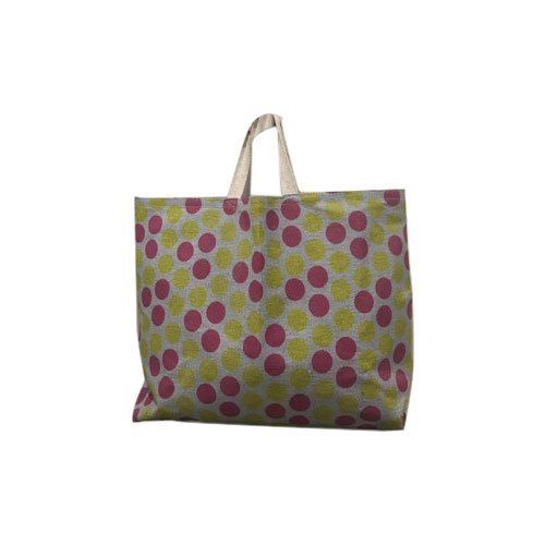 Printed Canvas Shopping Bag