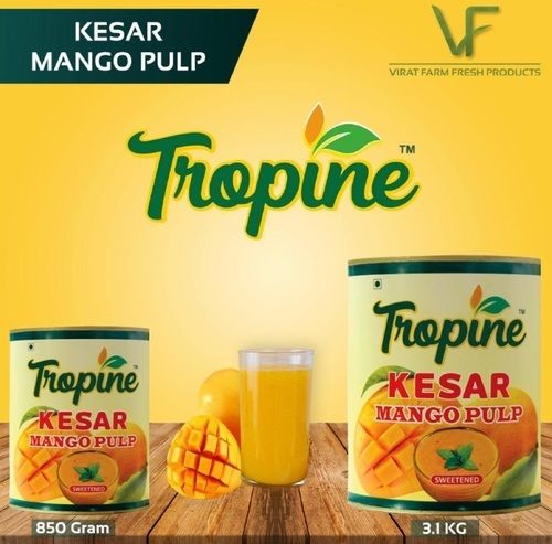 Safe To Use Kesar Mango Pulp