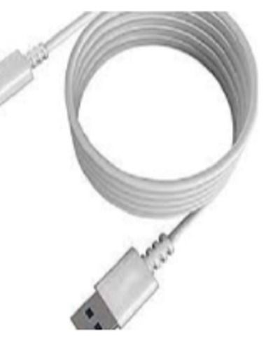 White Usb Cable For Mobiles