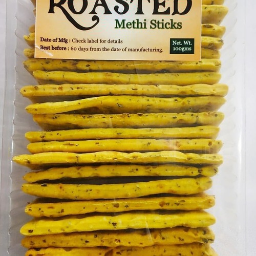 होल व्हीट रोस्टेड मेथी स्टिक