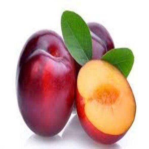 Red Healthy And Natural Fresh Plum