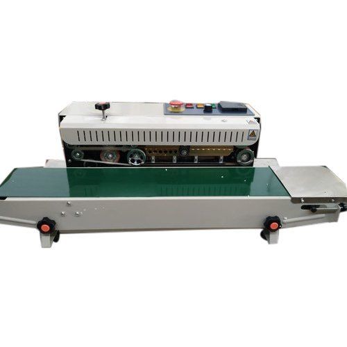 Semi Automatic Mild Steel Band Sealing Machine With Production Capacity Of 20-30 Pouches/Min