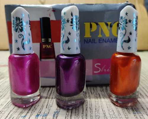 empty clear glass bottle for nail polish 897