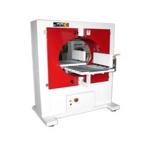 Red Fully Automatic Grade Ring Stretch Wrapping Machine, Ring Speed 35 Rpm (Max.)