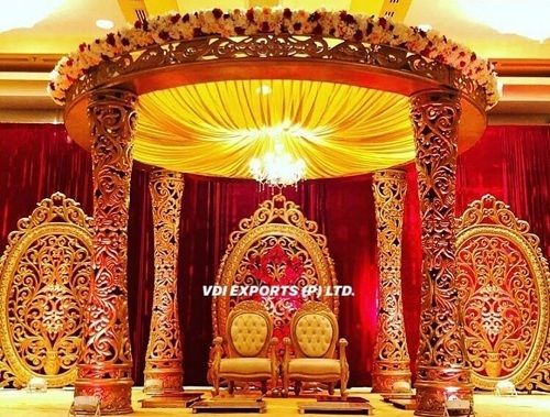 Golden Haveli Wedding Mandap