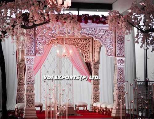 Peach Beauty FRP Mandap