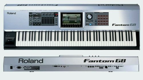 Roland Fantom-8 Music Workstation 88-Key Semi-Weighted Synthesizer Keyboard Application: Professional Singing