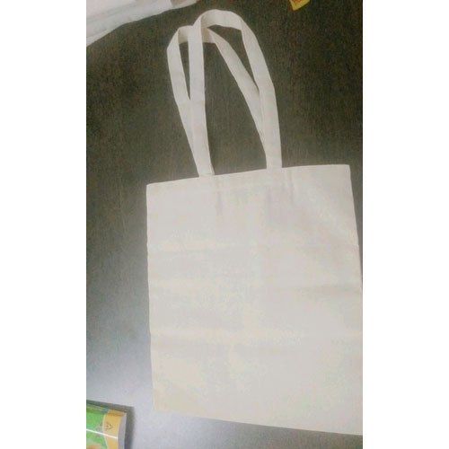 White Cotton Tote Bag