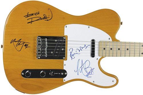 Wood & Watts Signed Guitar