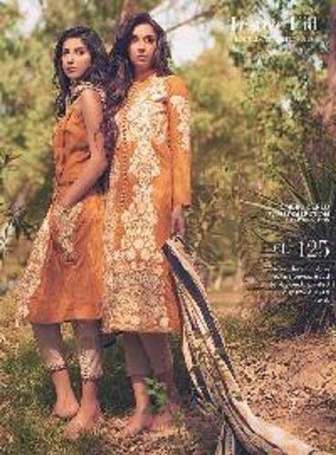 Various Colors Are Available Designer Pakistani Lawn Suits