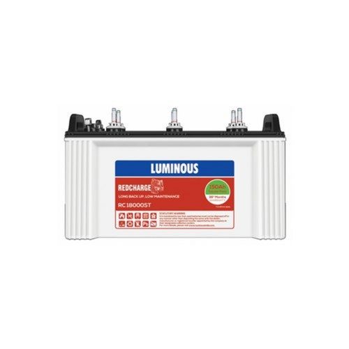 Luminous Low Maintenance 150Ah Tubular Battery Battery Capacity: <150Ah Ampere-Hour  (Ah)