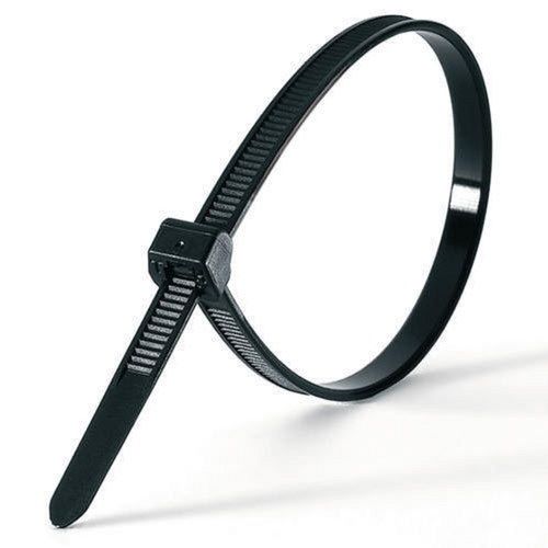 Plastic Black Electric Cable Tie Size: Vary