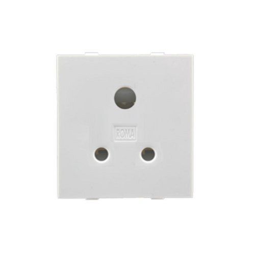 Roma Plastic Electric 3 Pins Sockets