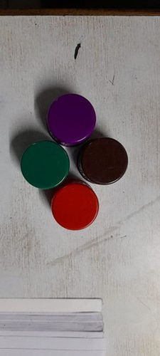 Multicolor Round Plastic Bottles Caps