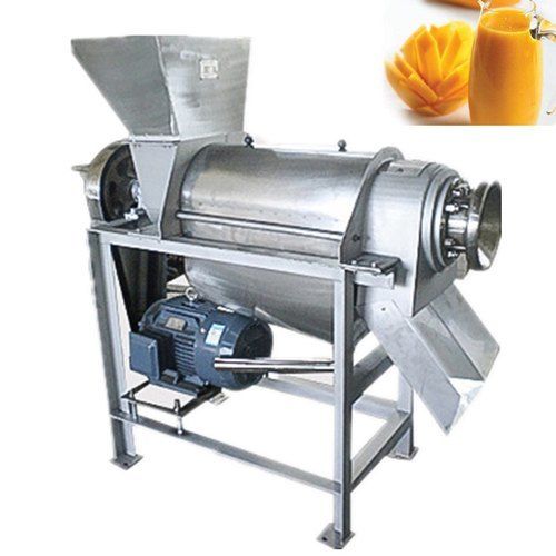 Silver Single Phase Automatic Type Mango Juice Making Machine