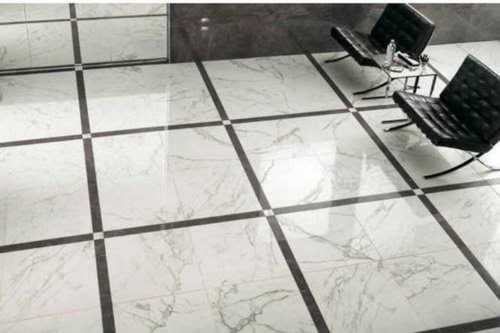 Fancy Marble and Ceramic Square Shape Floor Tiles - Polished Finish | Ideal for Luxurious Flooring Applications