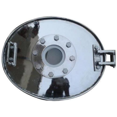 Stainless Steel Tank Manway Cover Application: Petrol Pump