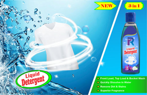 Blue 3 In 1 Liquid Detergent Packs