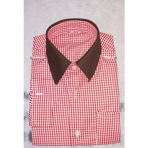 No Fade Collar Neck School Uniform Shirts