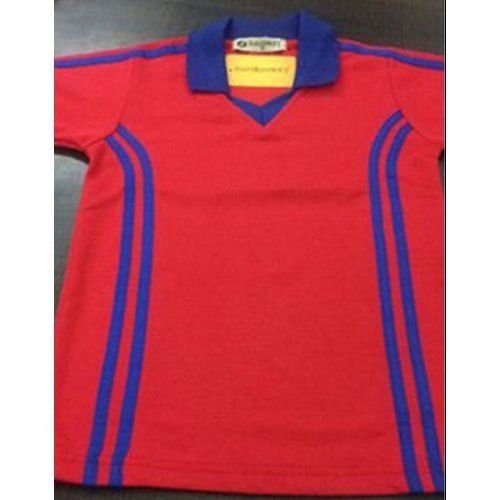 Breathable Half Sleeve School T Shirt