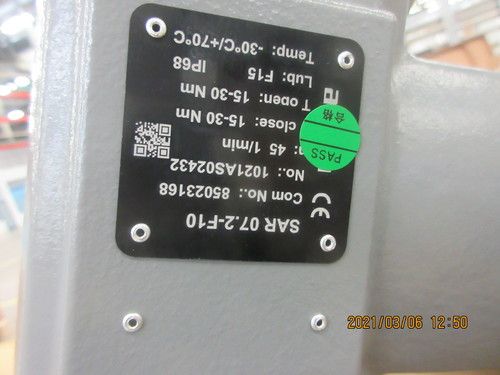 Multicolor Auma Actuators Sar 07.2F10