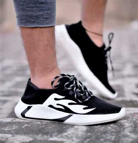 Black Mens Casual Wear Shoes