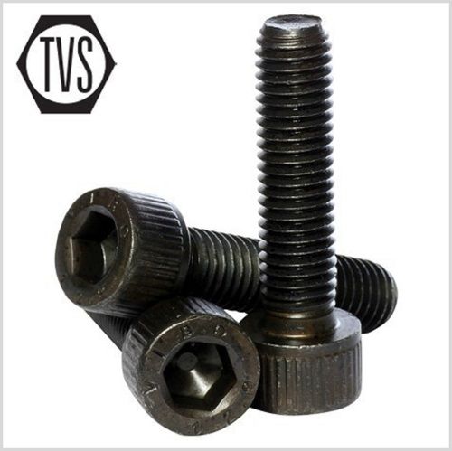 Black Metal Allen Cap Bolts Grade: 8.8