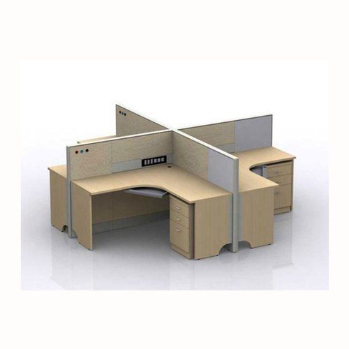 Brown Corporate Office Modular Workstation