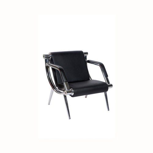 Black Non Rotatable Tandem Chair