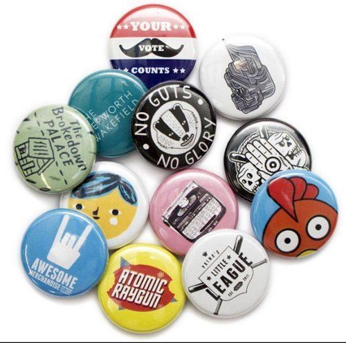 Printed Round Fridge Magnet Application: Promotional Gift