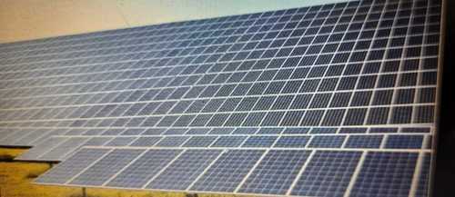 Metal Blue Solar Power System 