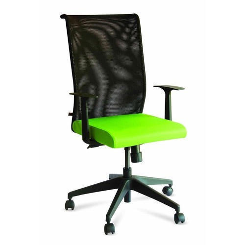 Black And Green Godrej Ventilo Chairs - Artwork: Handmade