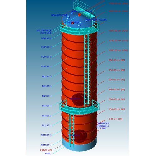 Milk Silo 3d Design Services