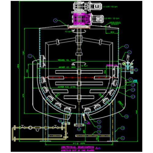 Scrapper Tank Design And Detailed Drawing Service By Melior Engineering & Consulting Services