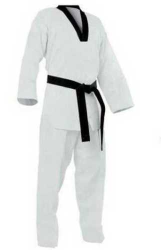 Washable White Color Taekwondo Dress 