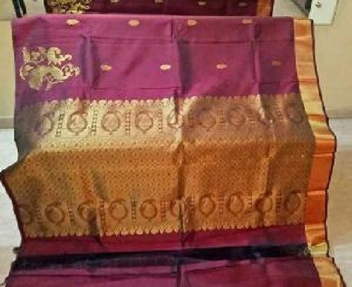 Various Colors  Are Available Designer Kanjeevaram Silk Sarees