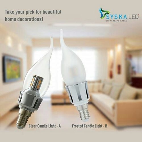 Syska Home Decoration Led Candle Lights Color Temperature: 2700 Kelvin (K)