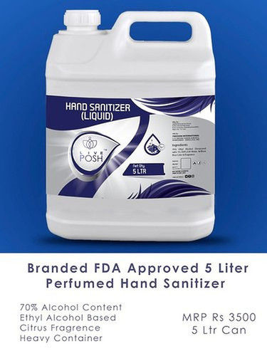 Liveposh Hand Sanitizer (5 Ltr)