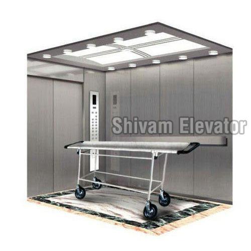 Stainless Steel Machine Room Hospital Elevator