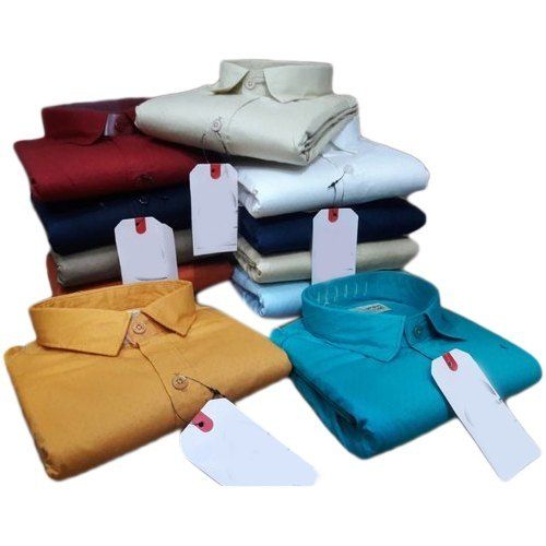 Mens Plain Linen Shirt - Full Sleeves, Available in Multiple Colors | Formal Wear, Handwashable, No Fade, Sizes L to XXL