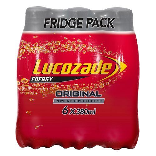 Original Lucozade Energy (6 x 380ml)