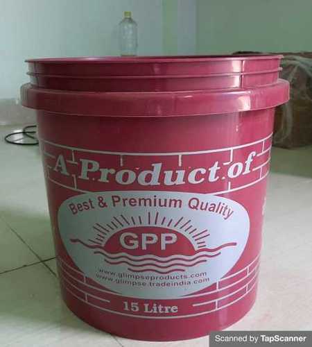 Mixed Plastic Paint Bucket 15 Ltr