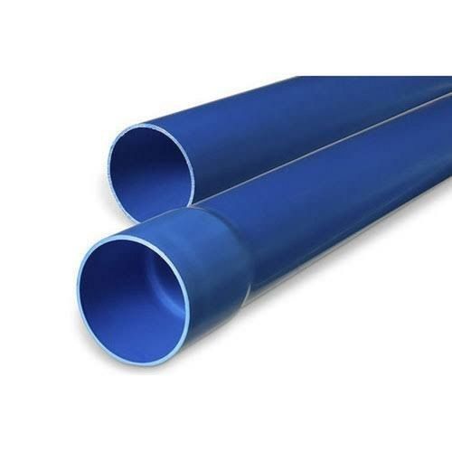 Round 4 Inches Blue Pvc Plastic Casing Pipe