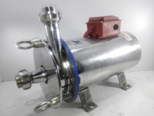 Stainless Steel Milk Dairy Pump - Manual Control, Compact Design | Accurate Dimensions, Easy Installation, Fine Finish, Good Quality, Heat Resistant, Unbreakable